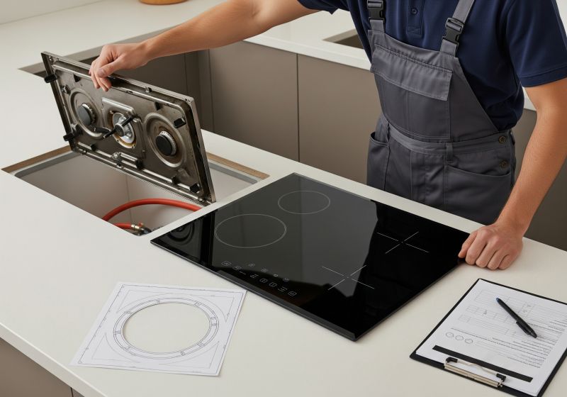 Gas Cooktop Installation
